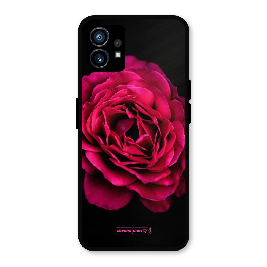 Magical Rose Metal Back Case for Nothing Phone 1