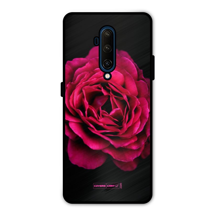 Magical Rose Metal Back Case for OnePlus 7T Pro