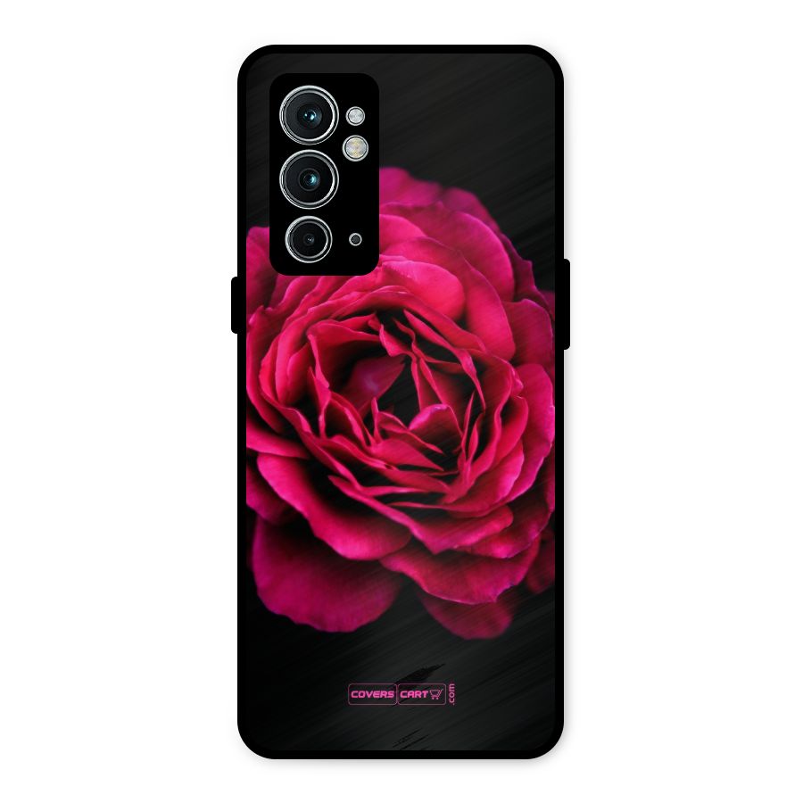Magical Rose Metal Back Case for OnePlus 9RT 5G