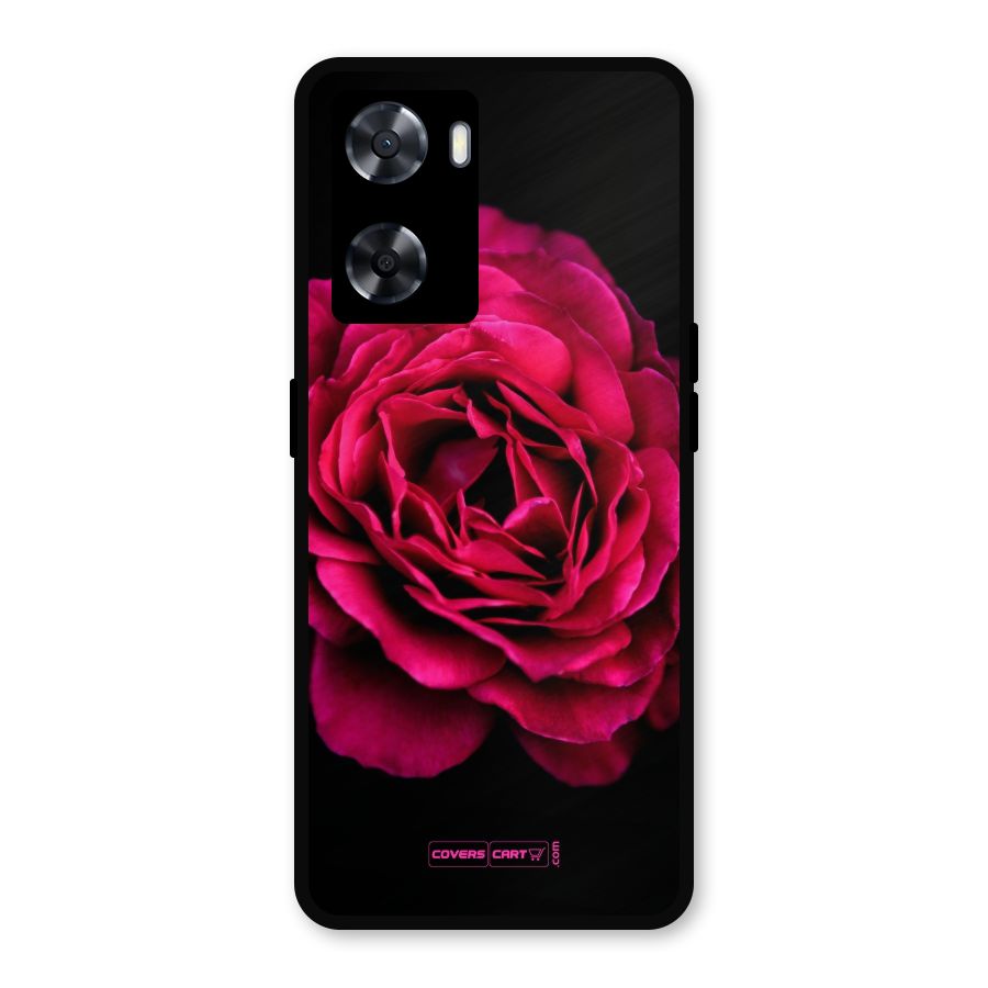Magical Rose Metal Back Case for Oppo A57 2022