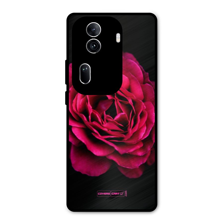 Magical Rose Metal Back Case for Oppo Reno11 Pro 5G