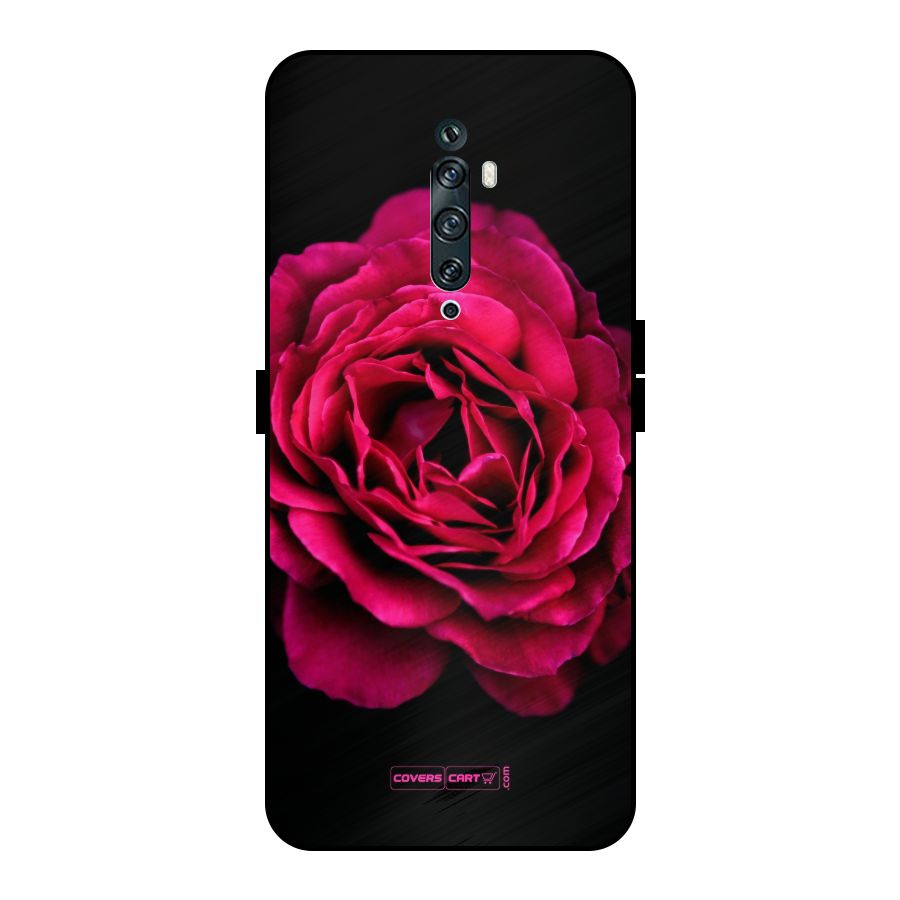 Magical Rose Metal Back Case for Oppo Reno2 Z