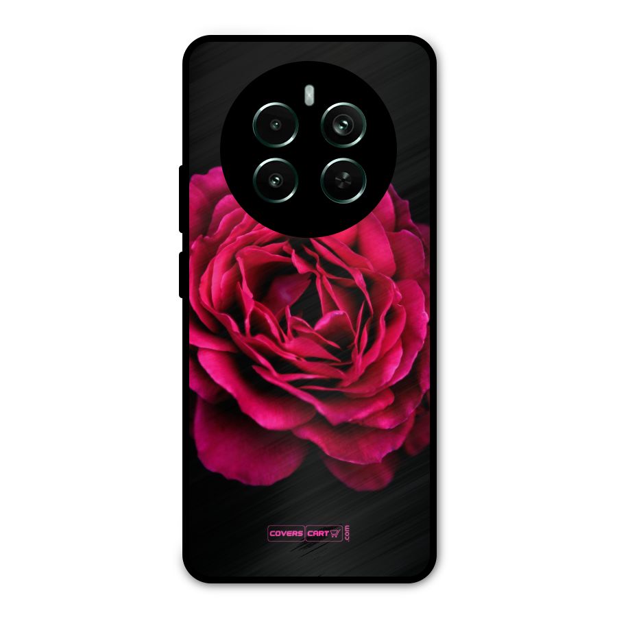 Magical Rose Metal Back Case for Realme 12 Plus