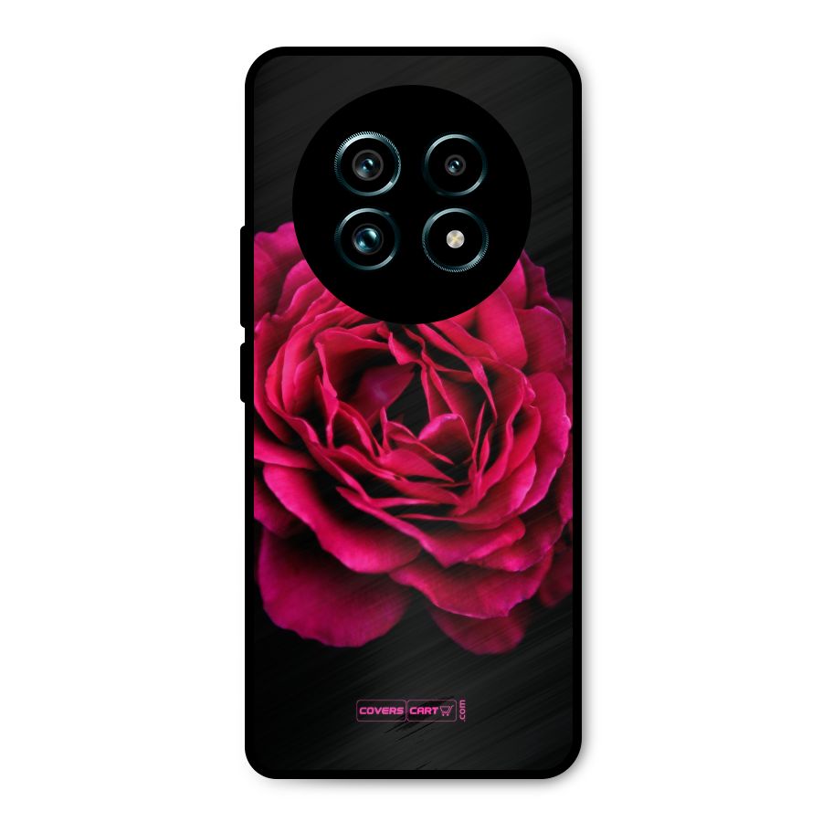 Magical Rose Metal Back Case for Realme 13 Pro Plus