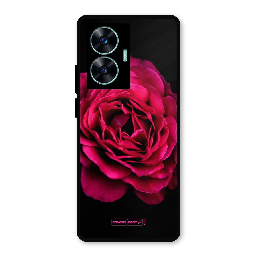Magical Rose Metal Back Case for Realme C55
