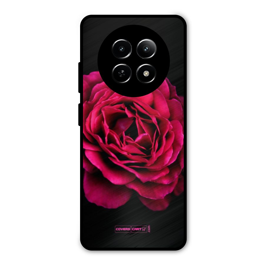 Magical Rose Metal Back Case for Realme Narzo 70x 5G
