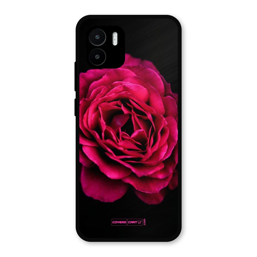 Magical Rose Metal Back Case for Redmi A2