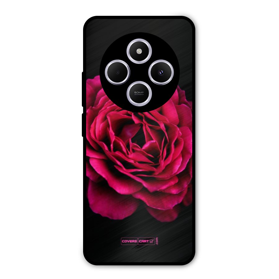 Magical Rose Metal Back Case for Redmi A4