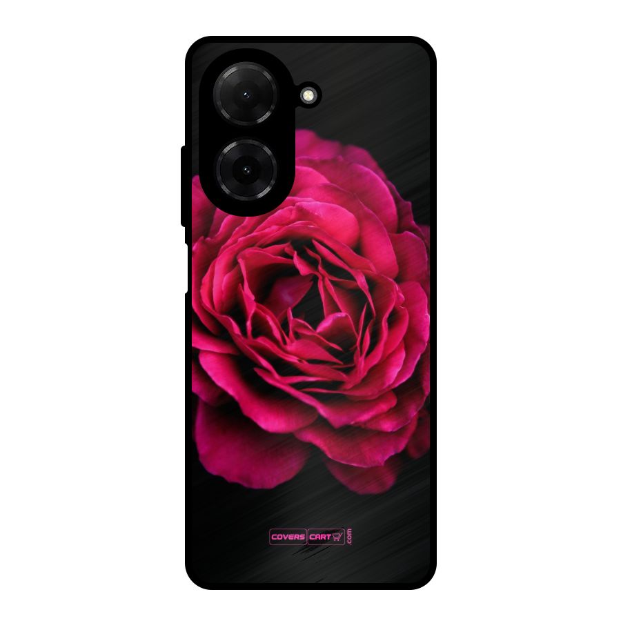 Magical Rose Metal Back Case for Redmi A5 4G