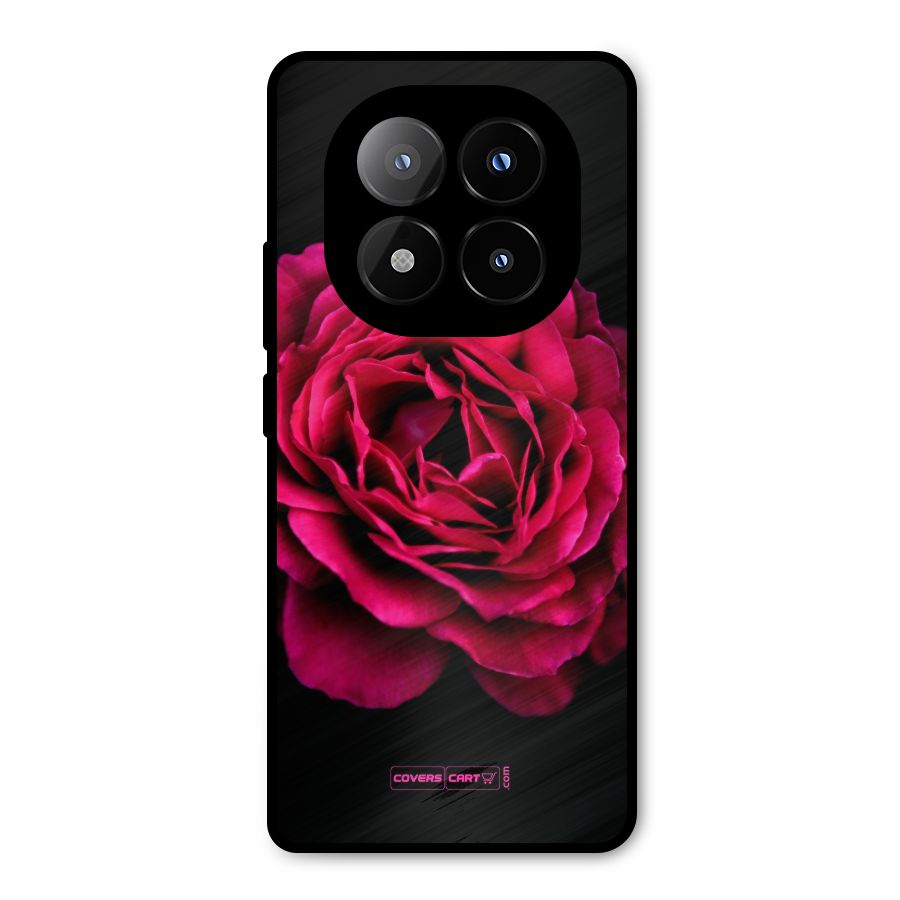 Magical Rose Metal Back Case for Redmi Note 14 Pro Plus 5G