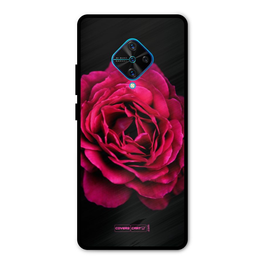 Magical Rose Metal Back Case for Vivo S1 Pro