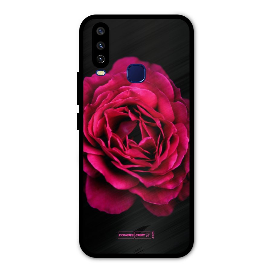 Magical Rose Metal Back Case for Vivo V17