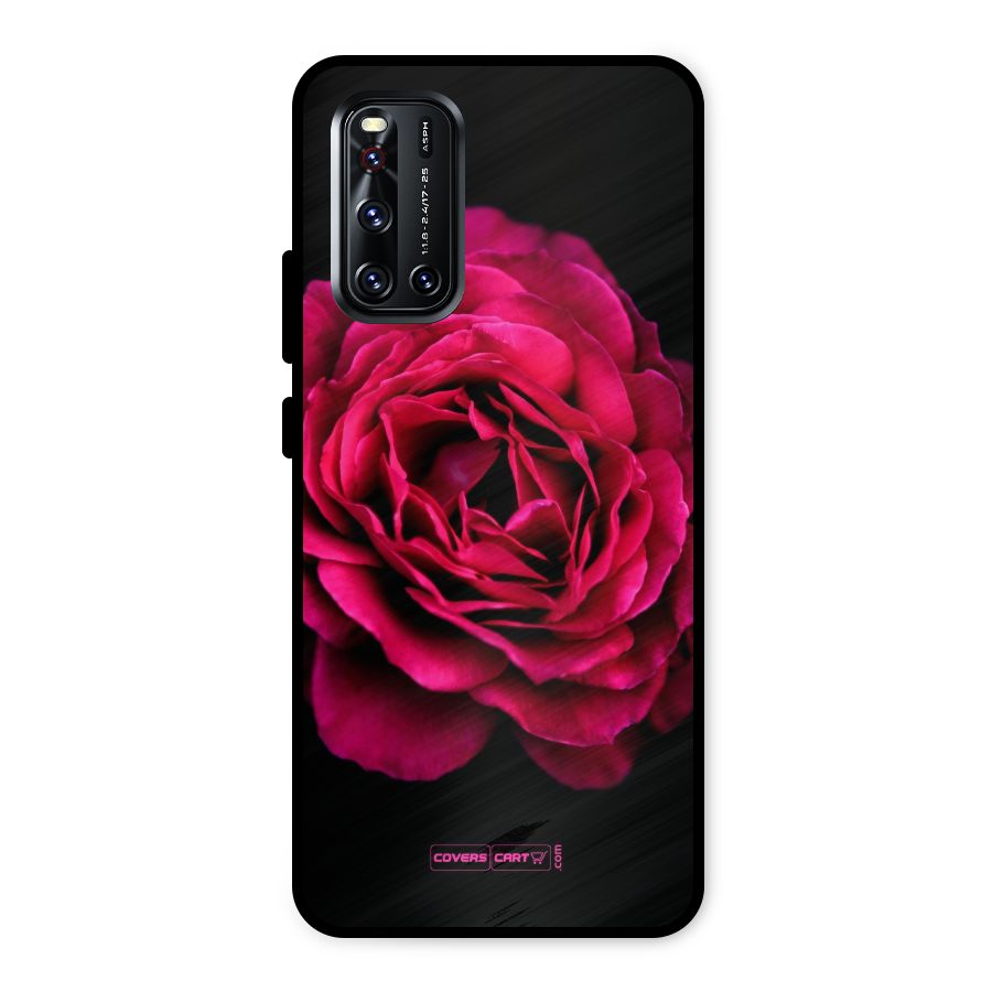 Magical Rose Metal Back Case for Vivo V19