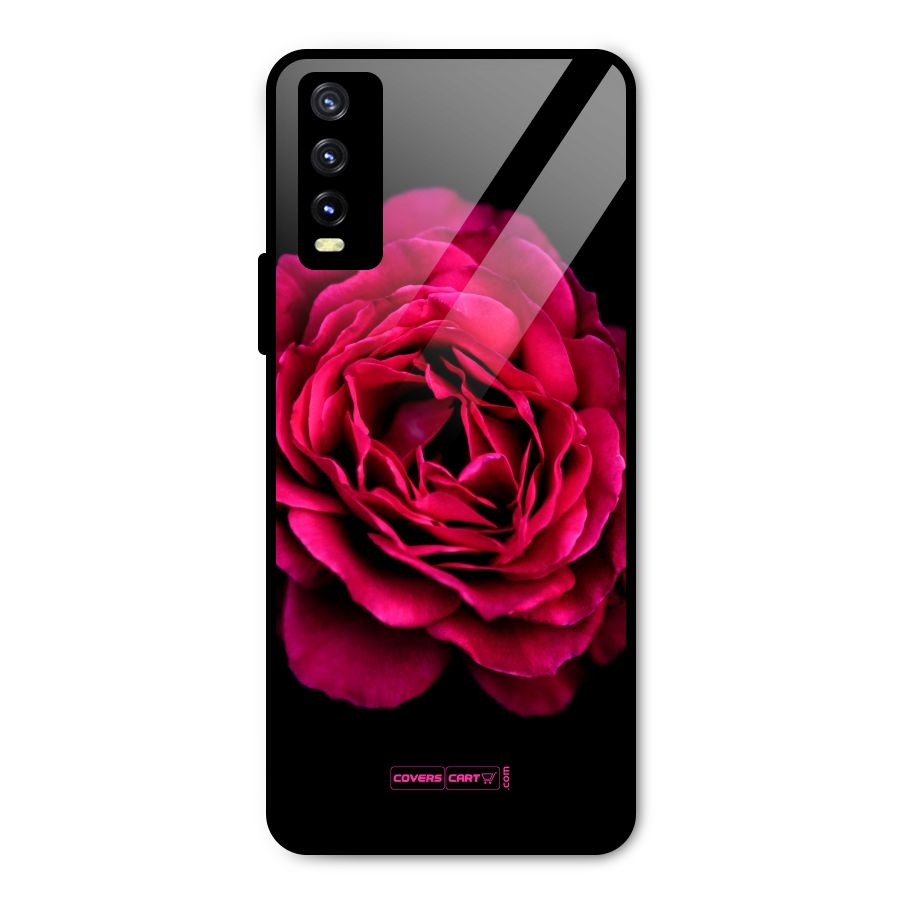 Magical Rose Metal Back Case for Vivo Y20t