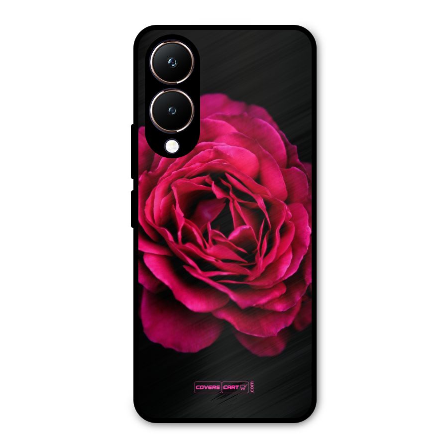 Magical Rose Metal Back Case for Vivo Y28