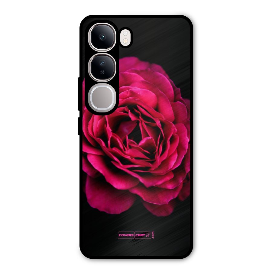 Magical Rose Metal Back Case for Vivo Y300