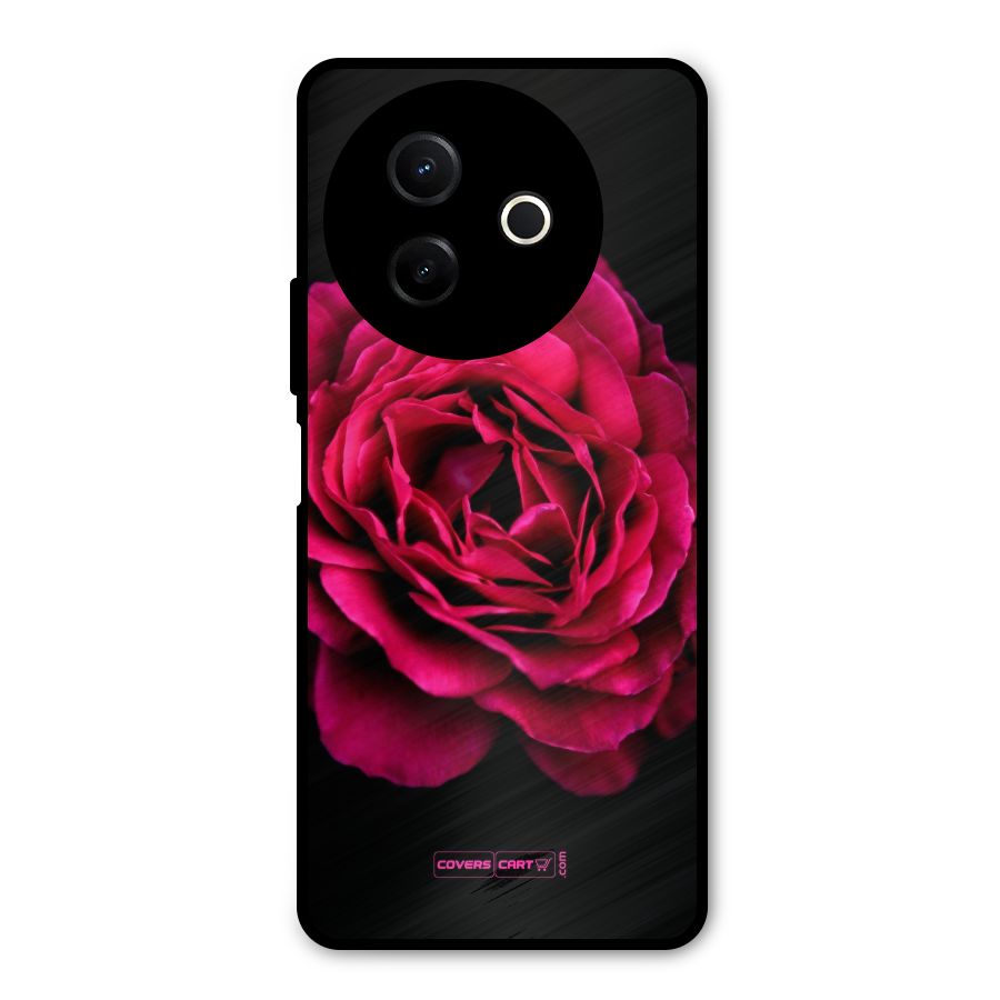 Magical Rose Metal Back Case for Vivo Y39