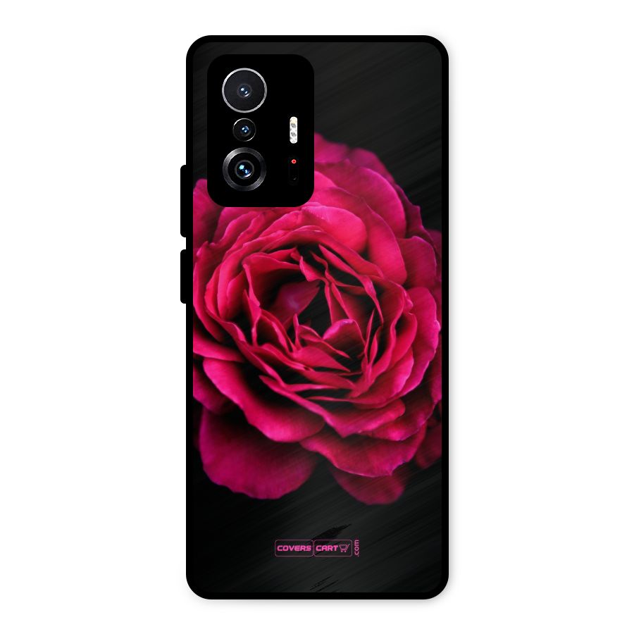 Magical Rose Metal Back Case for Xiaomi 11T Pro