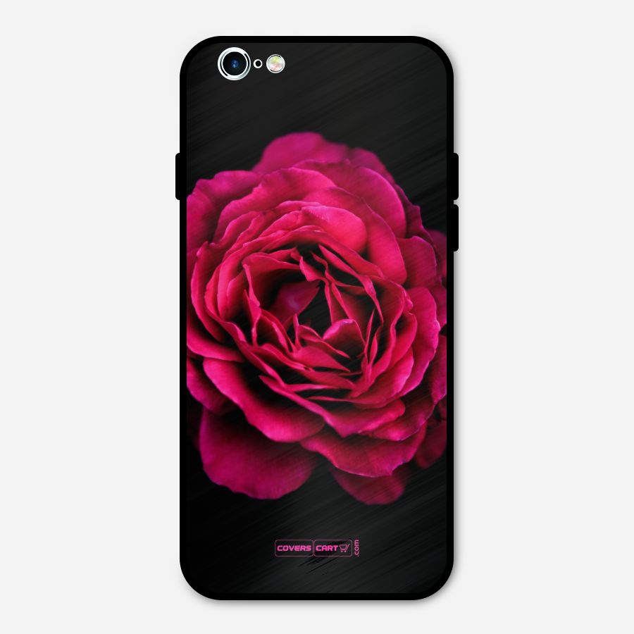 Magical Rose Metal Back Case for iPhone 6 6s