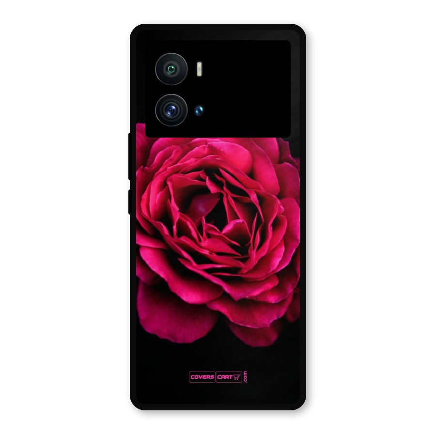 Magical Rose Metal Back Case for iQOO 9 Pro