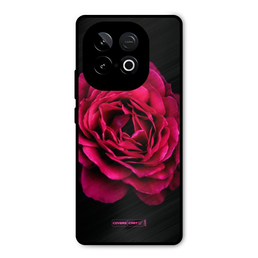 Magical Rose Metal Back Case for iQOO Neo 10