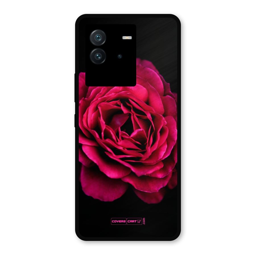 Magical Rose Metal Back Case for iQOO Neo 6 5G