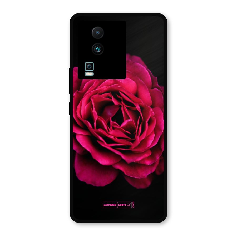 Magical Rose Metal Back Case for iQOO Neo 7