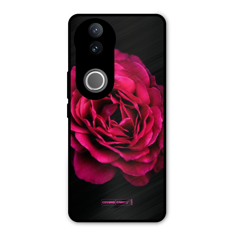 Magical Rose Metal Back Case for iQOO Z10R