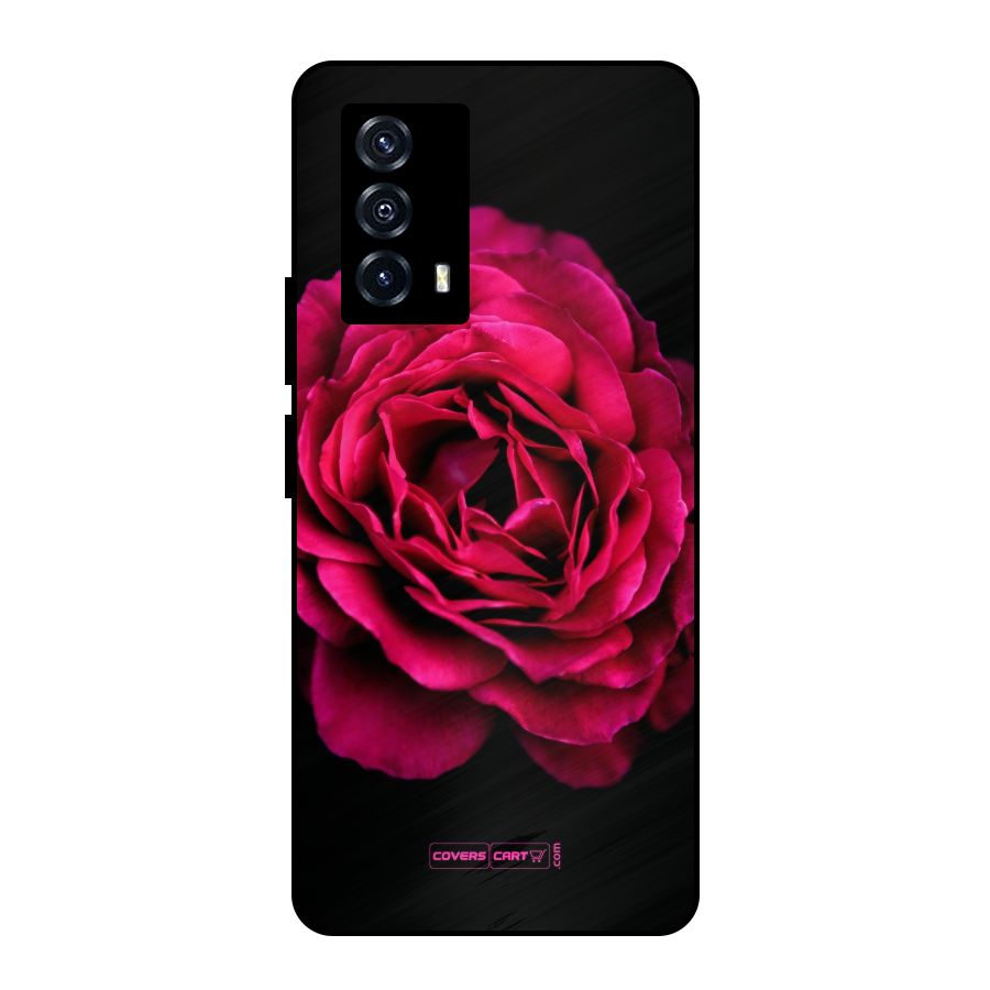 Magical Rose Metal Back Case for iQOO Z5