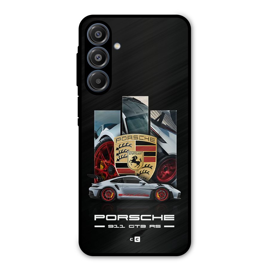 Magnificent Supercar Metal Back Case for Galaxy A16 5G