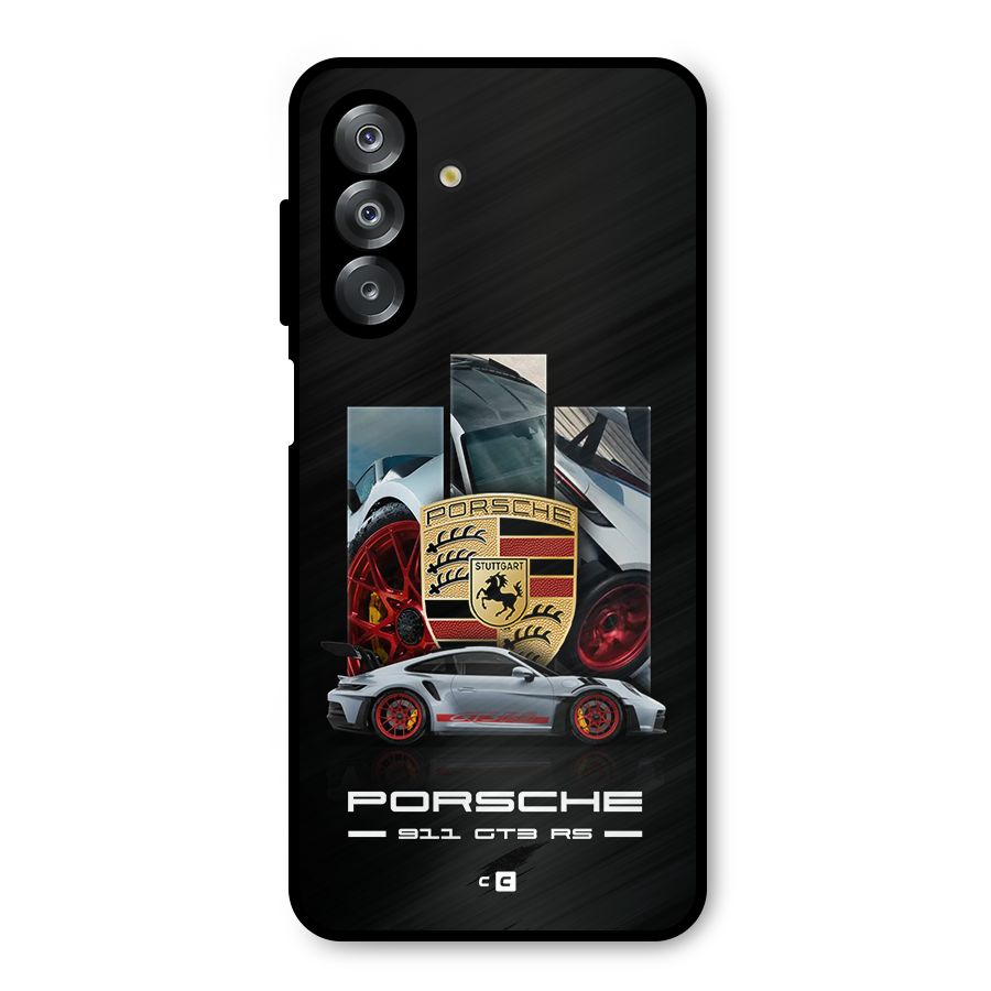 Magnificent Supercar Metal Back Case for Galaxy A26