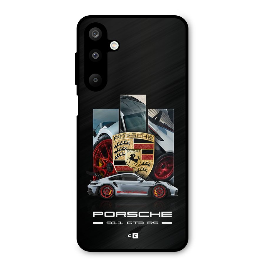 Magnificent Supercar Metal Back Case for Galaxy M16