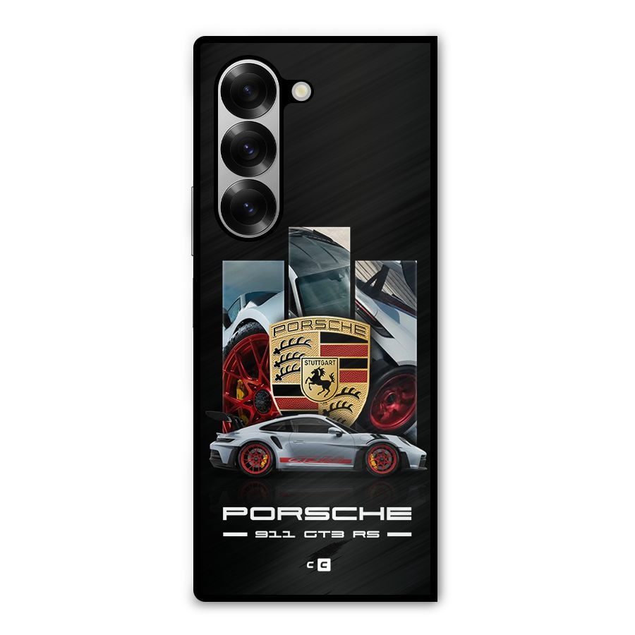 Magnificent Supercar Metal Back Case for Galaxy Z Fold6