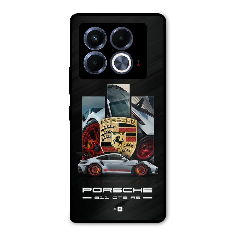 Magnificent Supercar Metal Back Case for Infinix Note 40 5G