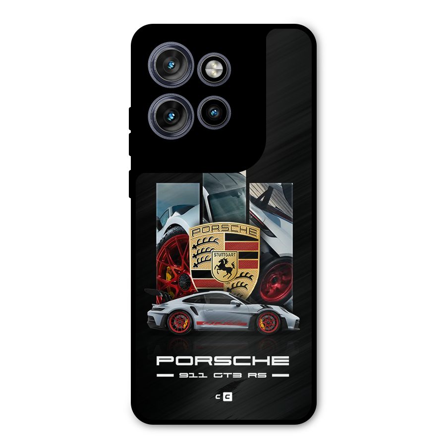 Magnificent Supercar Metal Back Case for Motorola Edge 50 Neo