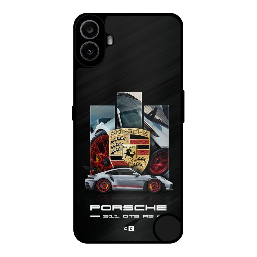 Magnificent Supercar Metal Back Case for Nothing CMF Phone 1