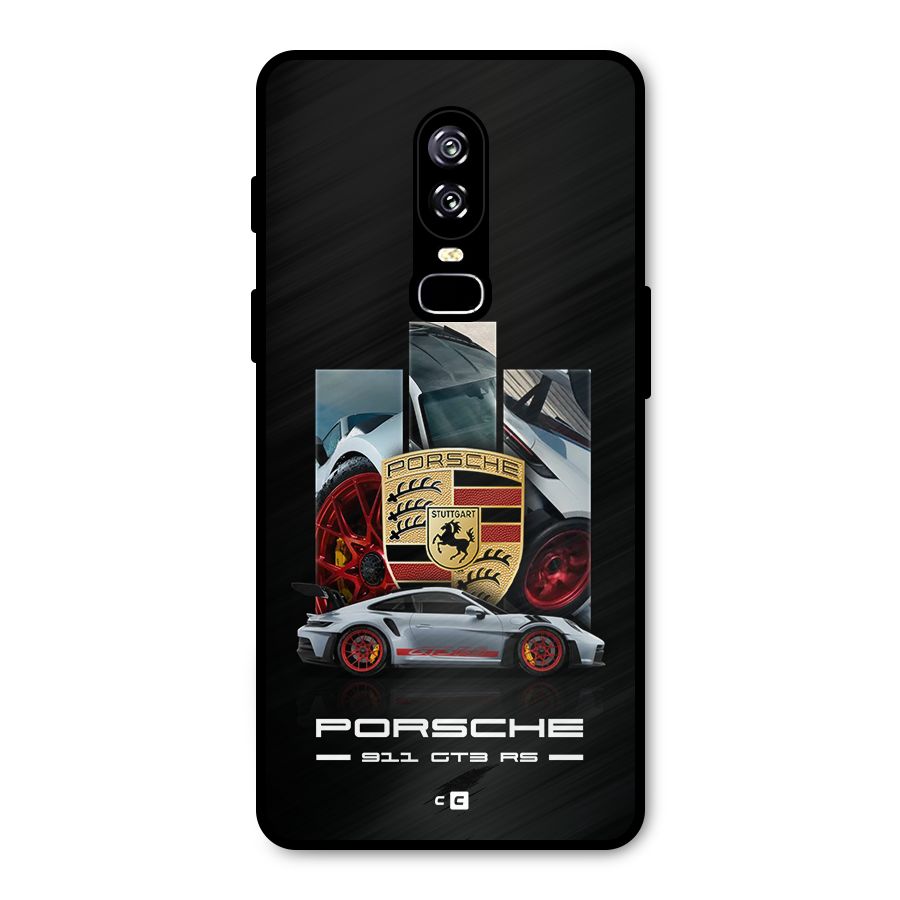 Magnificent Supercar Metal Back Case for OnePlus 6