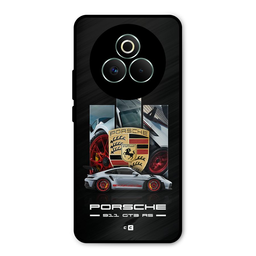 Magnificent Supercar Metal Back Case for Realme P3 Pro