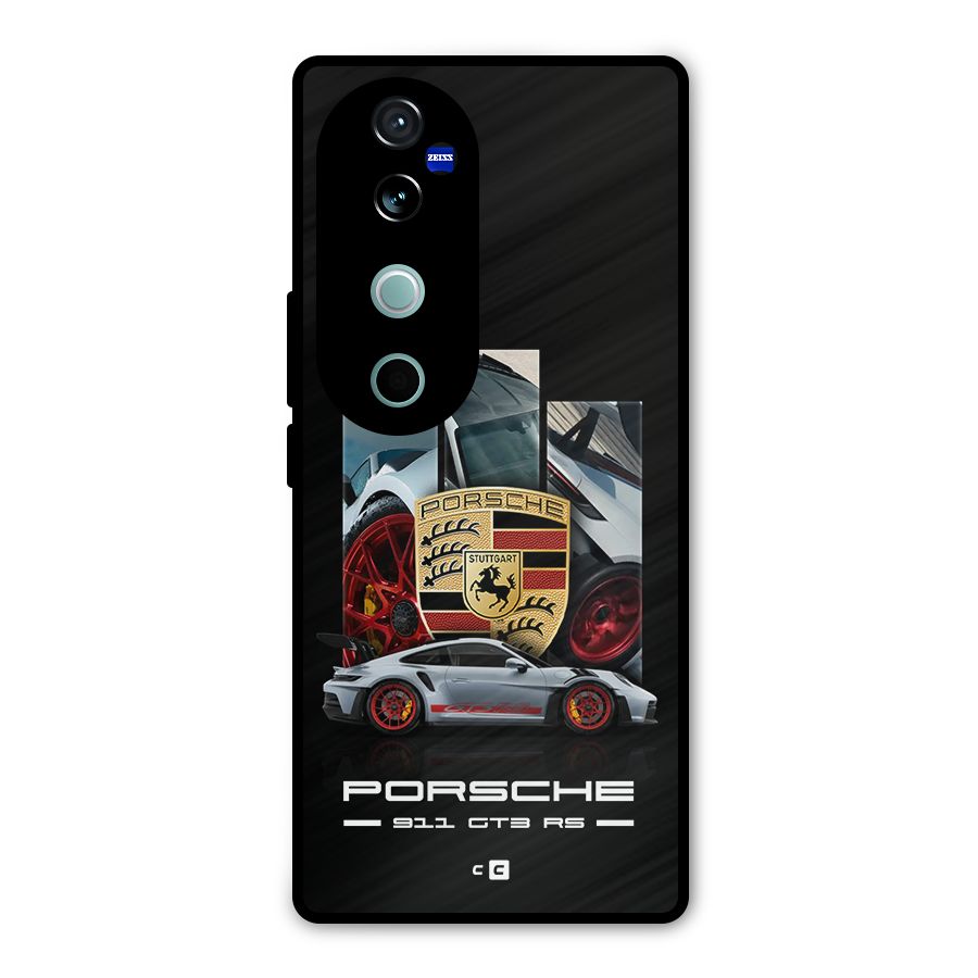 Magnificent Supercar Metal Back Case for Vivo V40