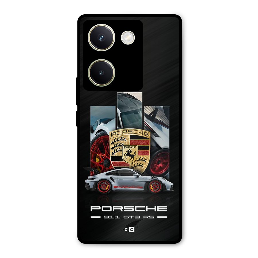 Magnificent Supercar Metal Back Case for Vivo Y200 Pro