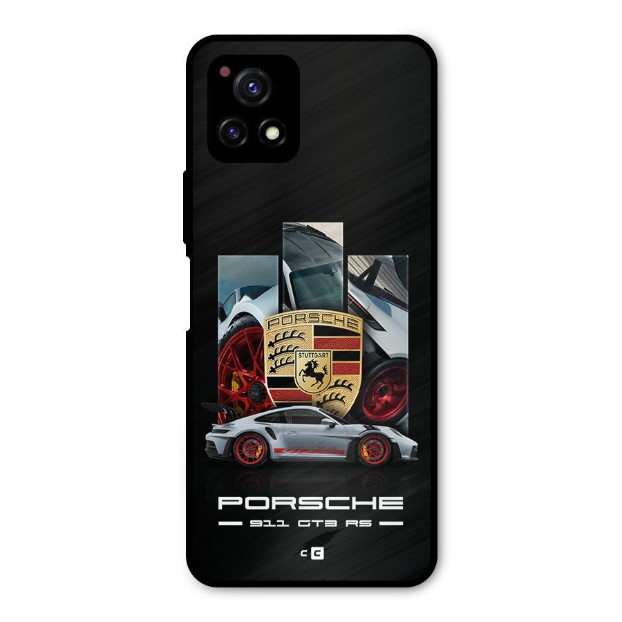 Magnificent Supercar Metal Back Case for Vivo Y72 5G