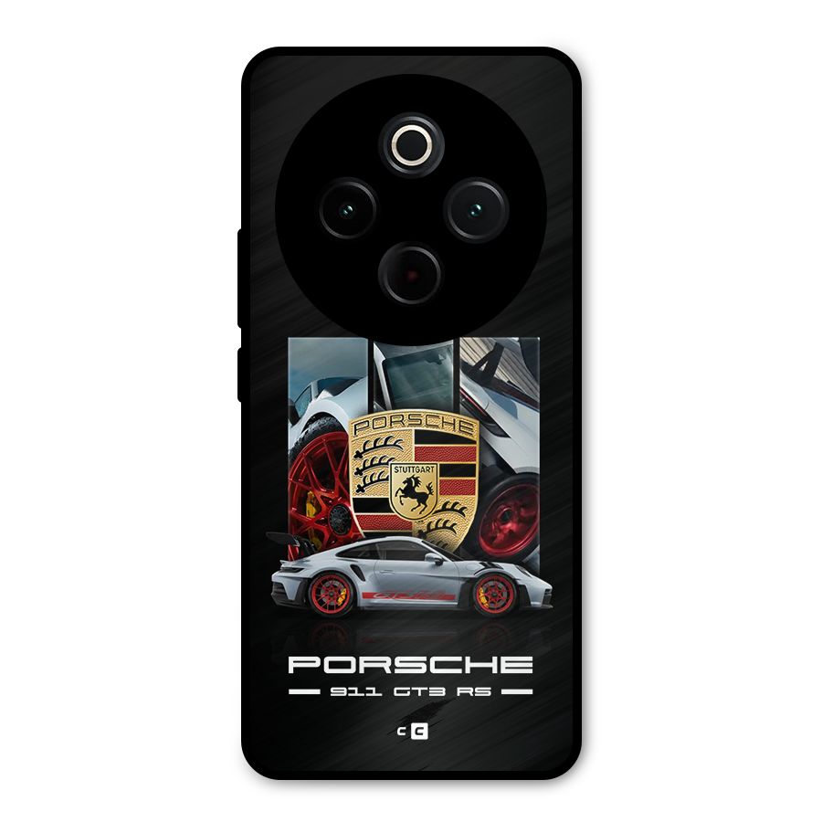 Magnificent Supercar Metal Back Case for iQOO Z10