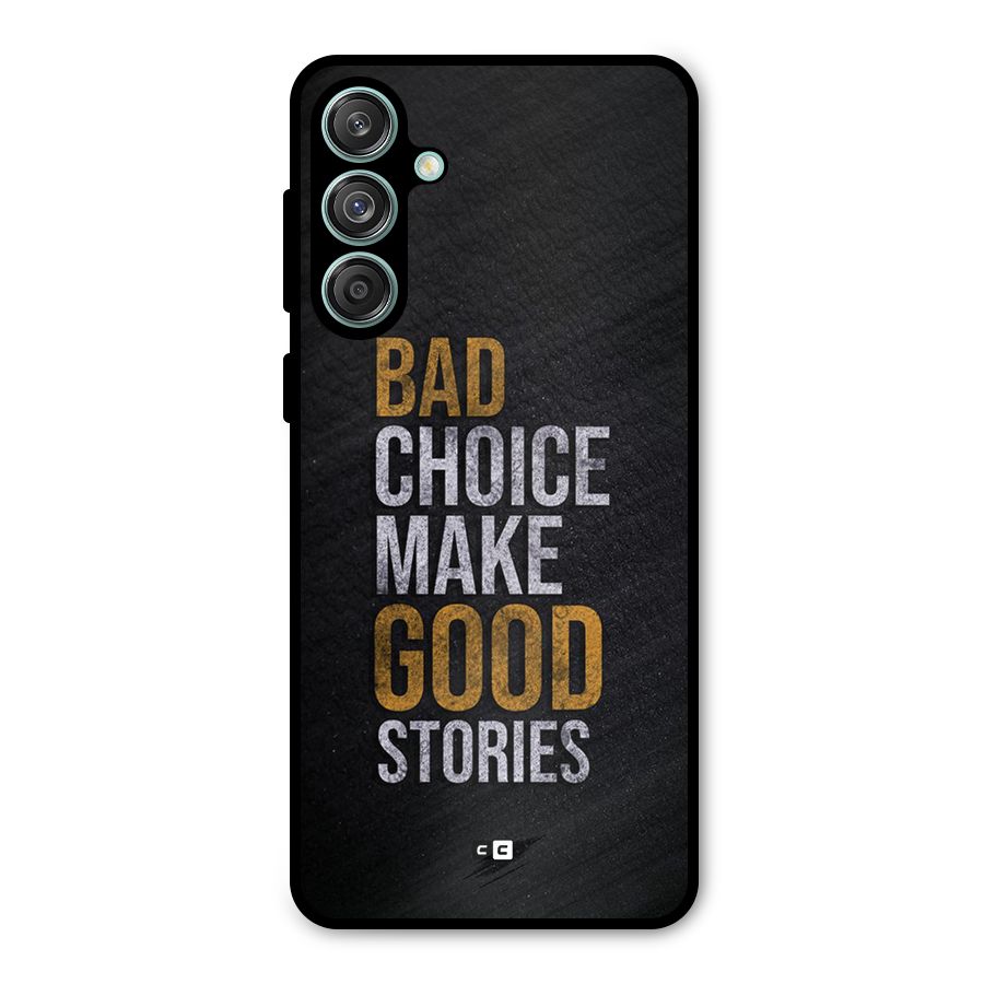 Make Good Stories Metal Back Case for Galaxy M55 5G