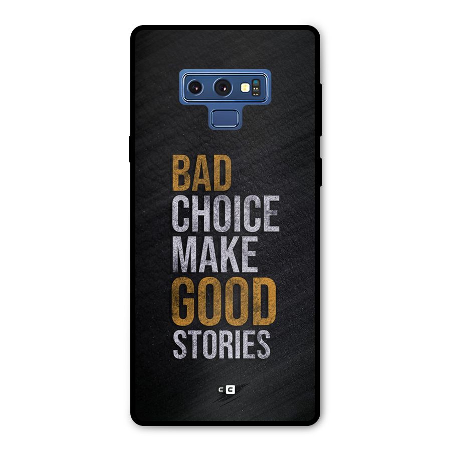 Make Good Stories Metal Back Case for Galaxy Note 9