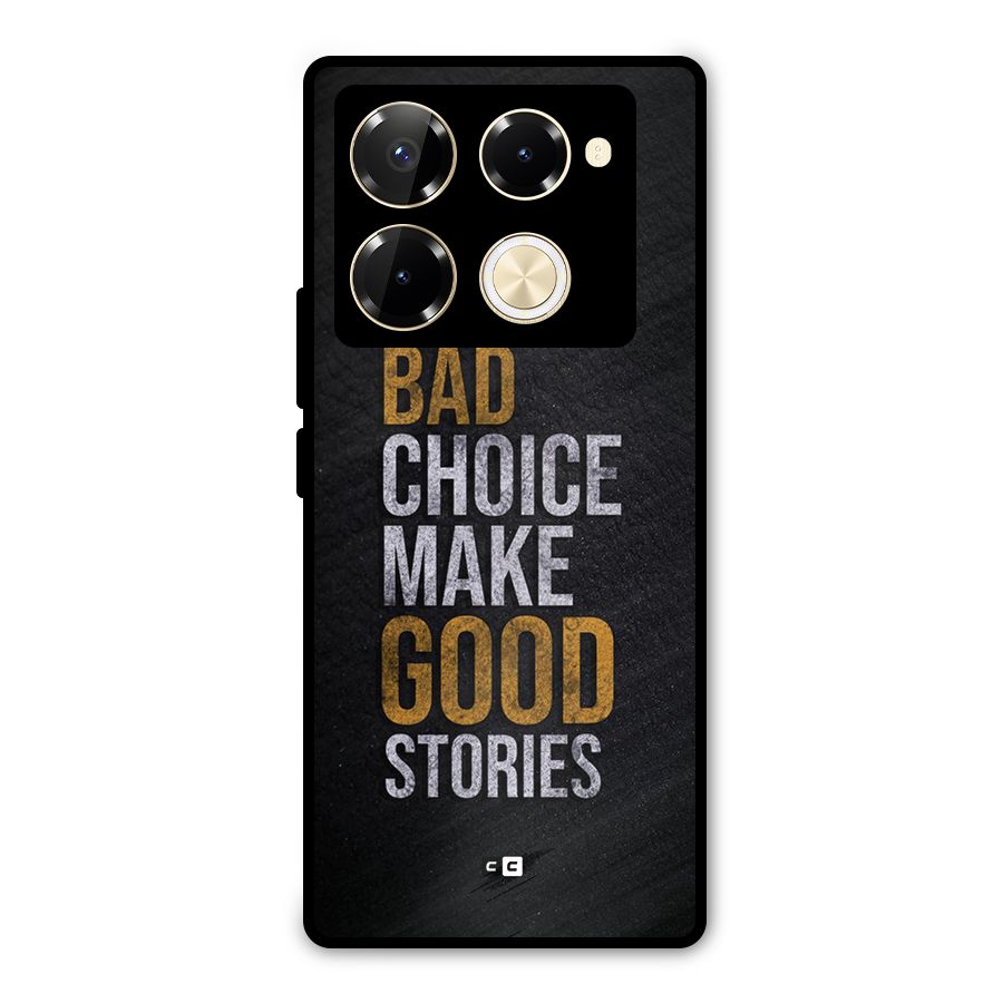 Make Good Stories Metal Back Case for Infinix Note 40 Pro