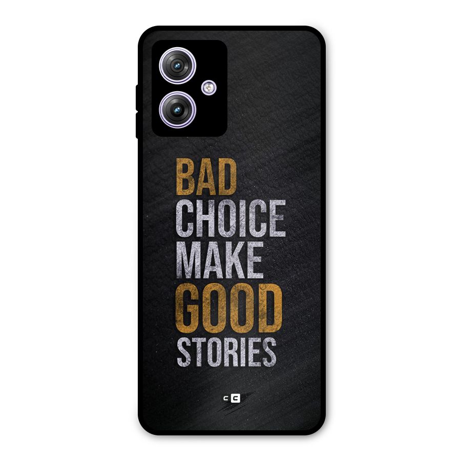 Make Good Stories Metal Back Case for Moto G64