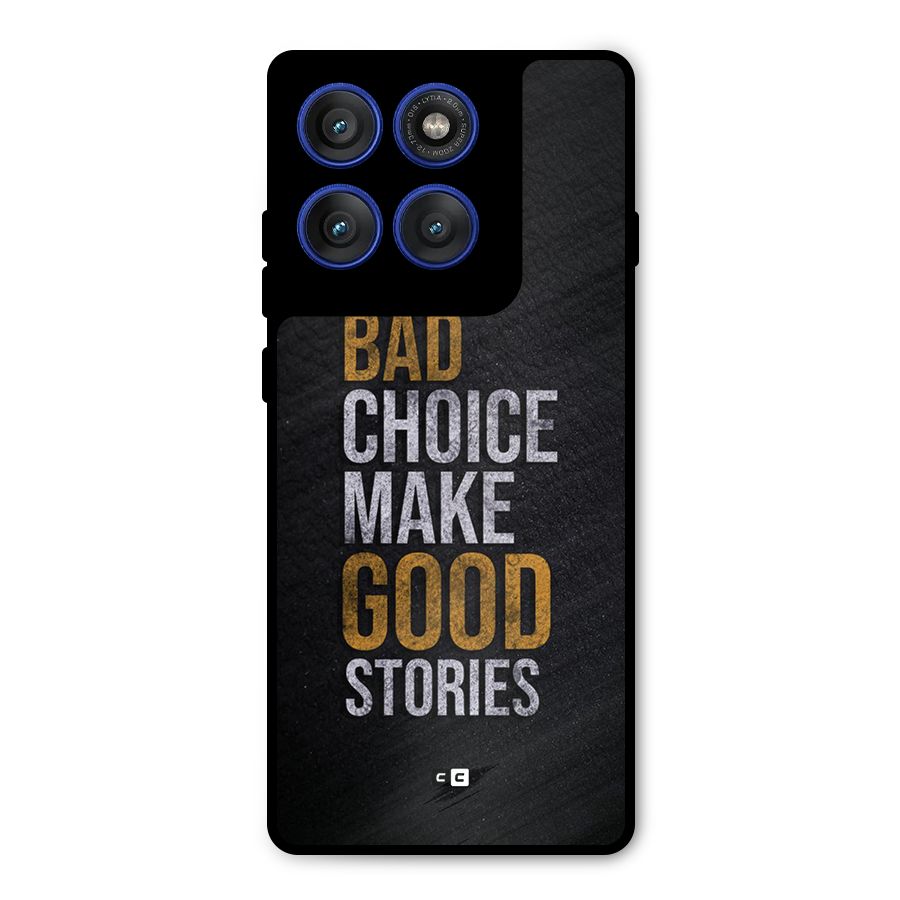 Make Good Stories Metal Back Case for Motorola Edge 60 Pro