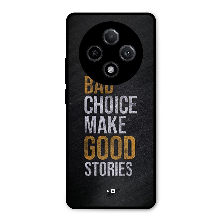 Make Good Stories Metal Back Case for Oppo F27 Pro Plus