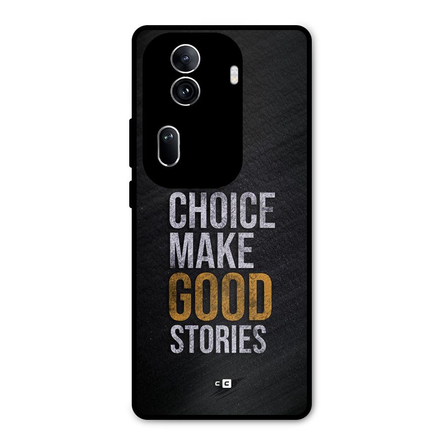 Make Good Stories Metal Back Case for Oppo Reno11 Pro 5G