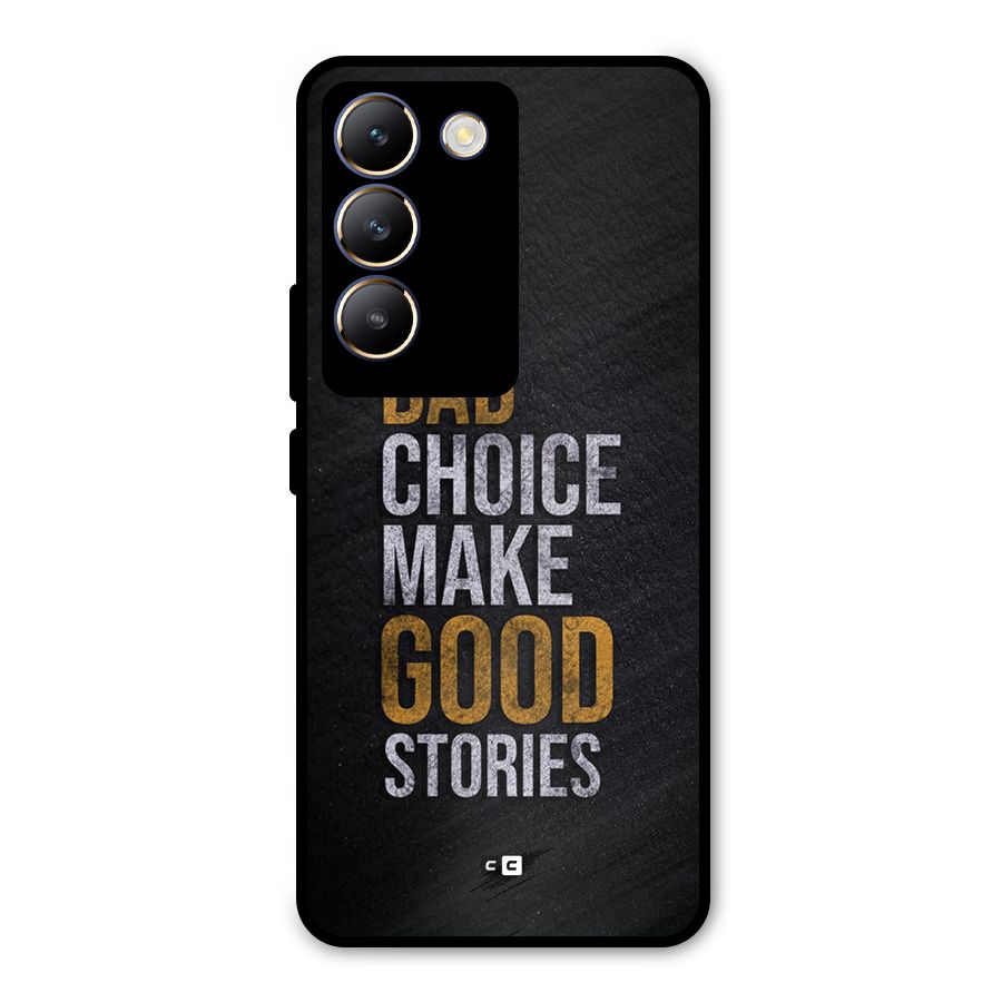 Make Good Stories Metal Back Case for Vivo T3 5G
